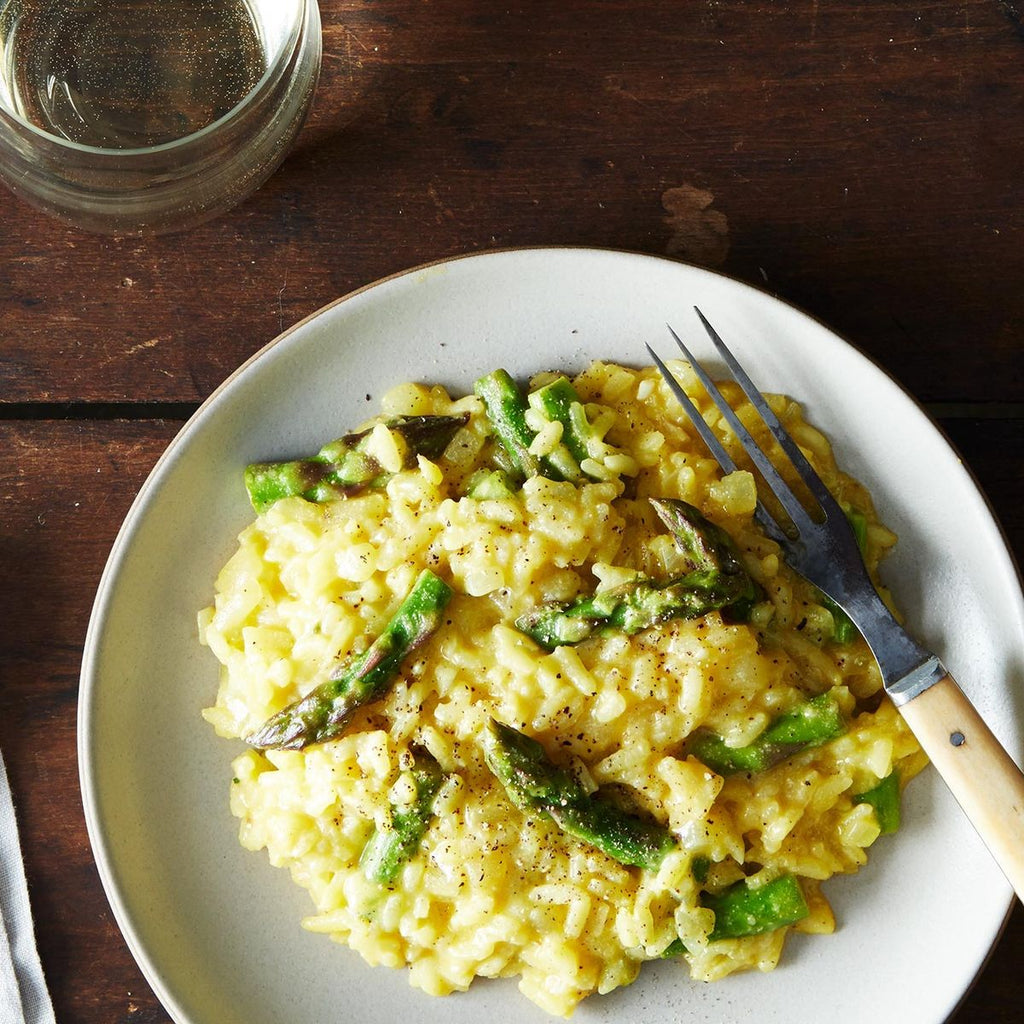 Lemon Asparagus Risotto