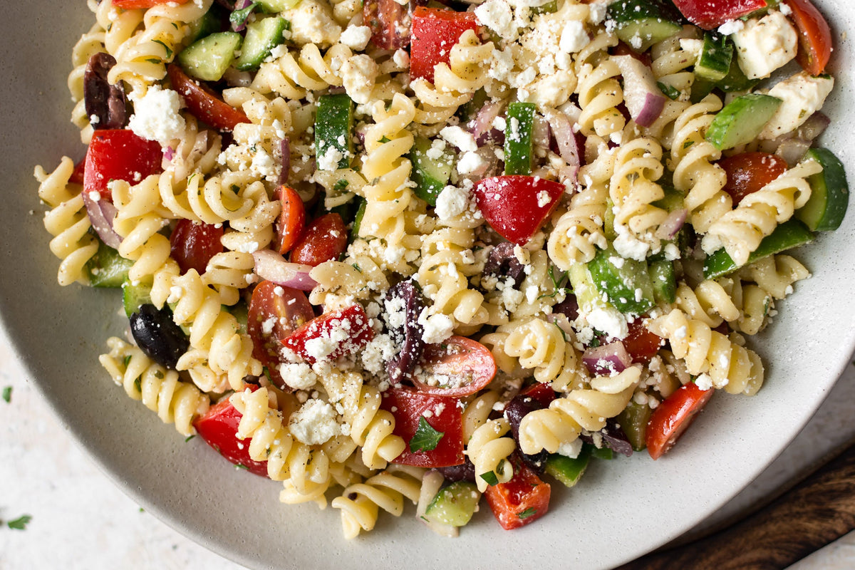 Summer Vegetable Pasta Salad Fresh Press Farms